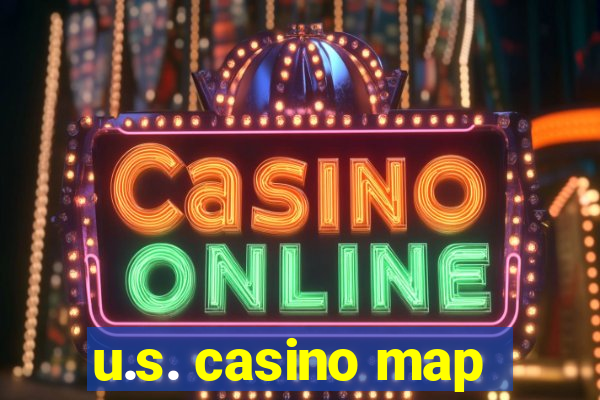 u.s. casino map