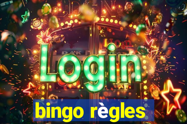 bingo règles