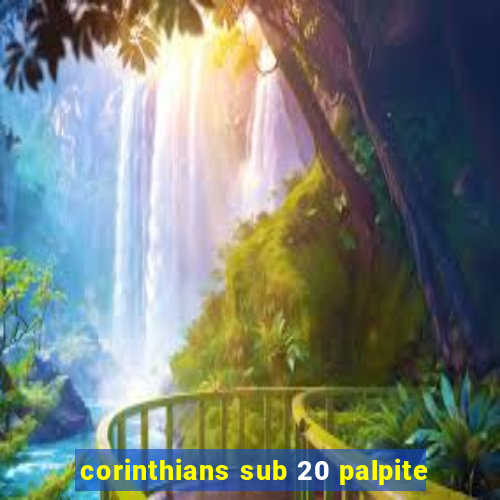 corinthians sub 20 palpite