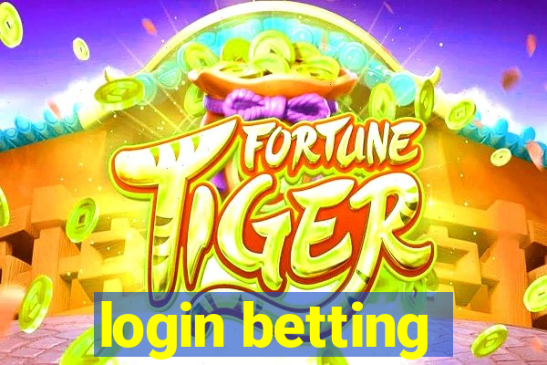 login betting