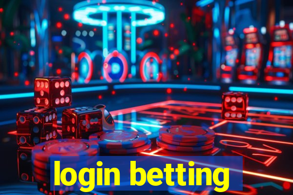 login betting