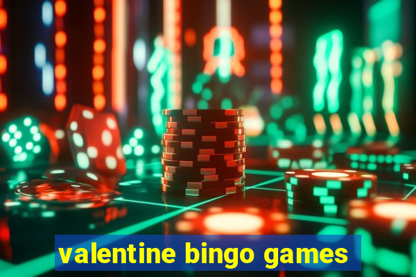 valentine bingo games