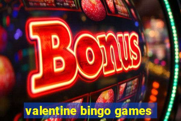 valentine bingo games