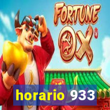 horario 933