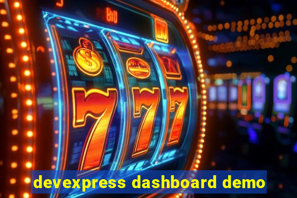 devexpress dashboard demo