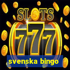 svenska bingo