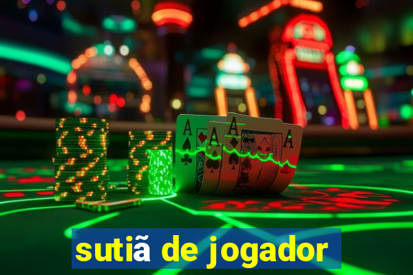 sutiã de jogador