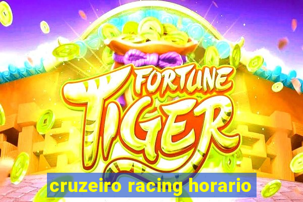 cruzeiro racing horario