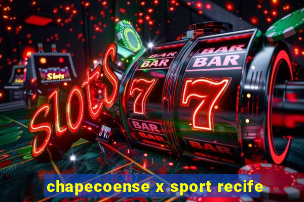 chapecoense x sport recife