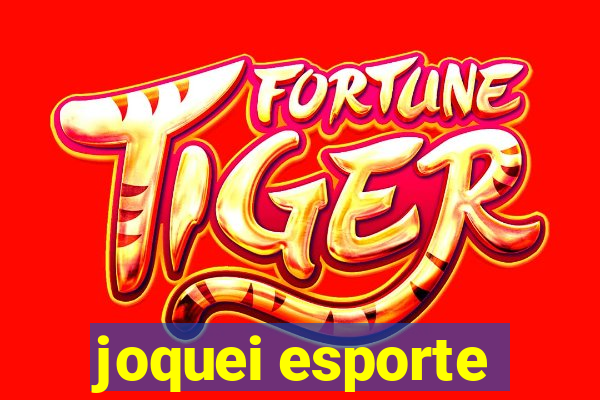 joquei esporte