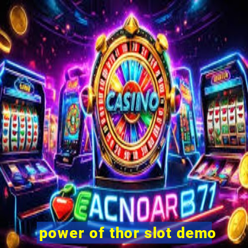 power of thor slot demo