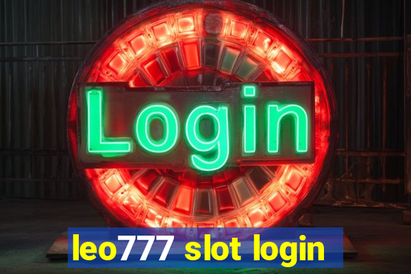 leo777 slot login