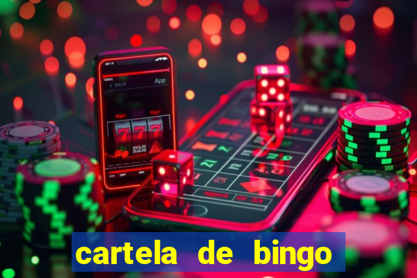 cartela de bingo ate 75