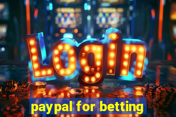 paypal for betting