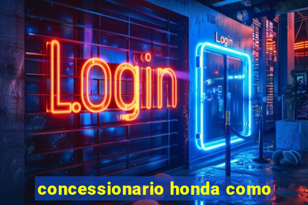 concessionario honda como