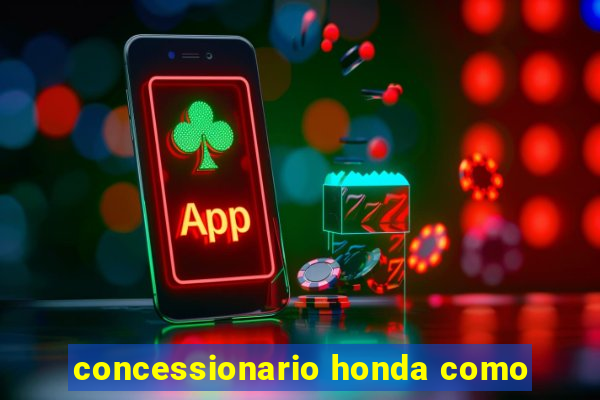 concessionario honda como