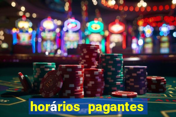 horários pagantes do fortune ox