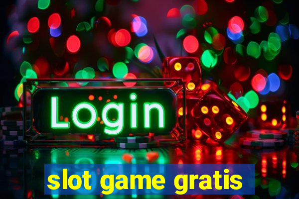 slot game gratis