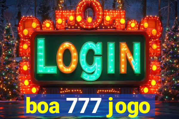 boa 777 jogo