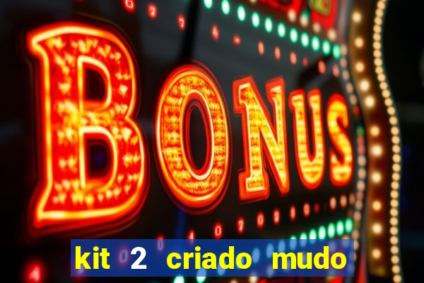 kit 2 criado mudo casas bahia