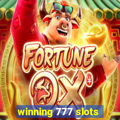 winning 777 slots