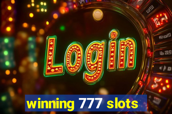 winning 777 slots