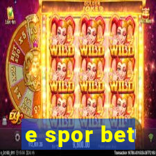 e spor bet