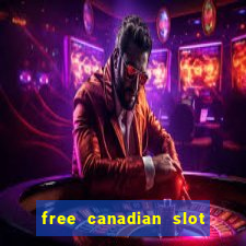 free canadian slot machine games