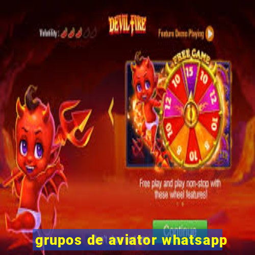 grupos de aviator whatsapp