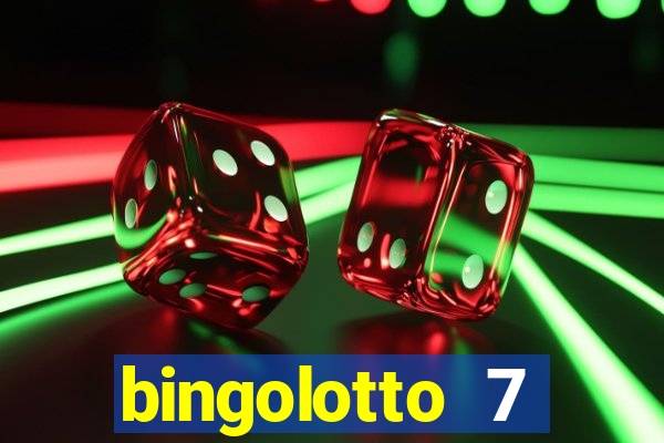 bingolotto 7 januari 2024