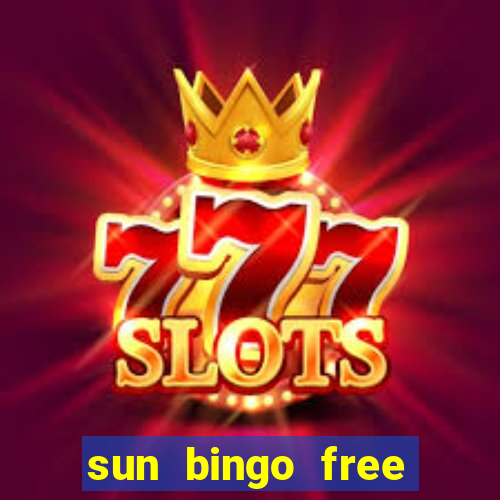 sun bingo free spins code