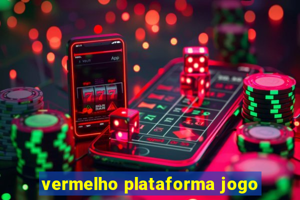 vermelho plataforma jogo