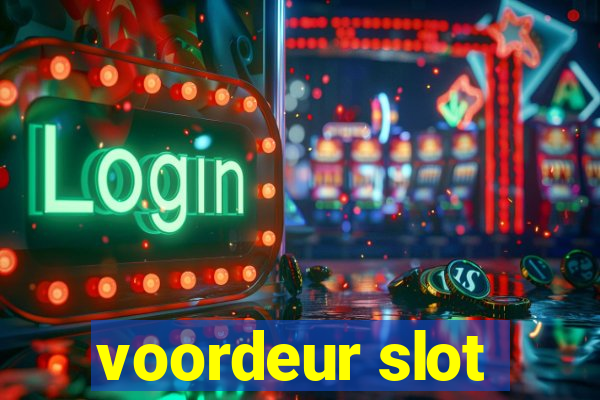 voordeur slot