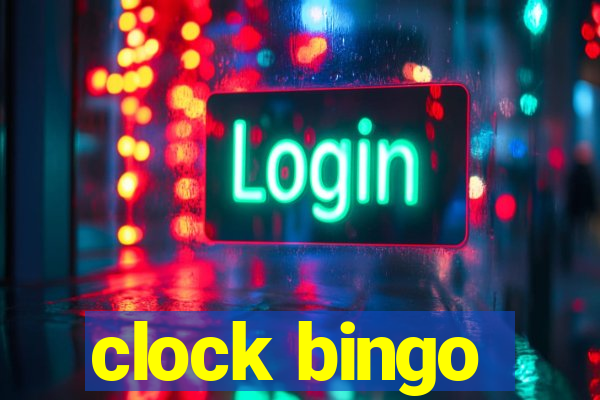 clock bingo