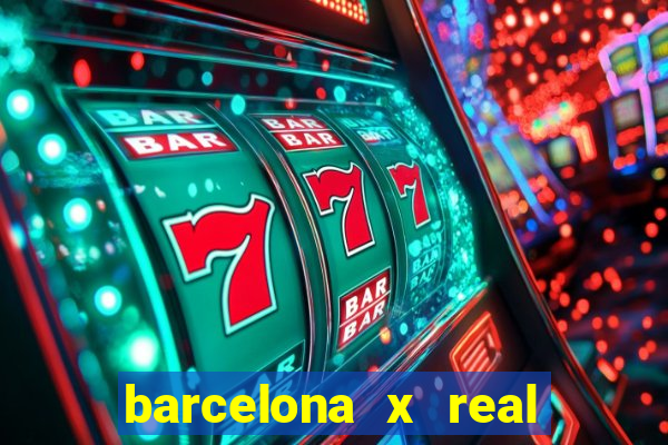 barcelona x real madrid multicanais