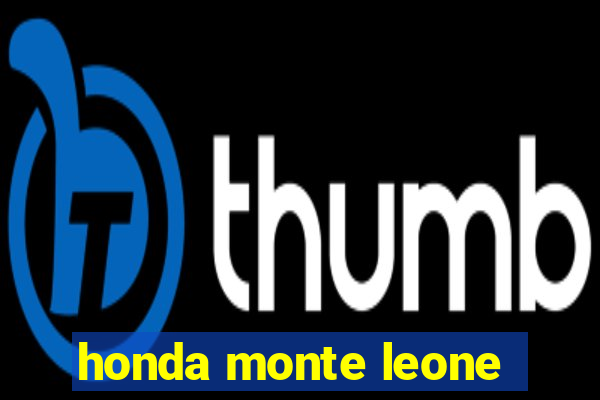 honda monte leone