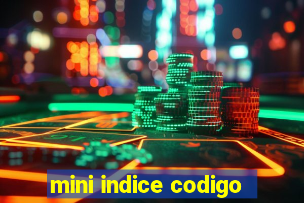 mini indice codigo