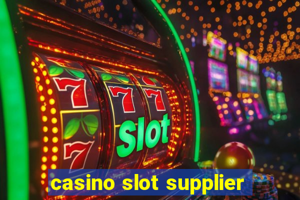 casino slot supplier