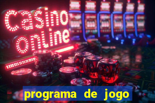 programa de jogo de futebol