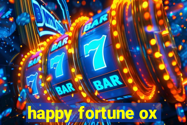 happy fortune ox