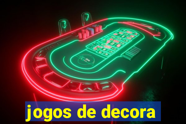 jogos de decora