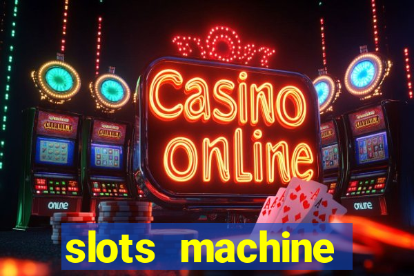 slots machine online free