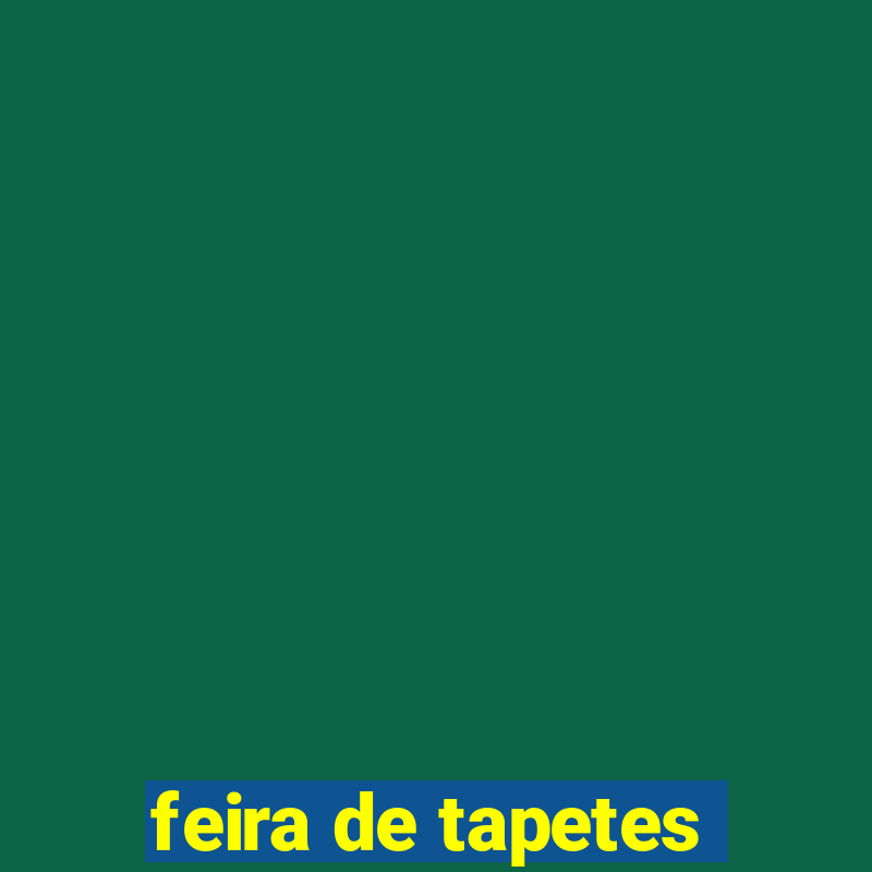 feira de tapetes