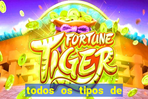 todos os tipos de jogos de azar