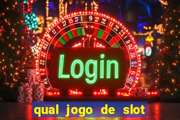 qual jogo de slot que paga no cadastro