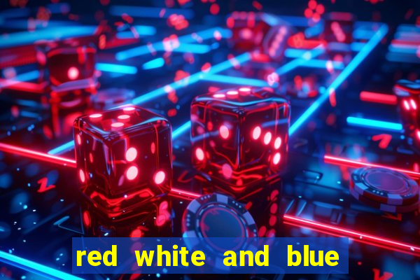 red white and blue slot machine