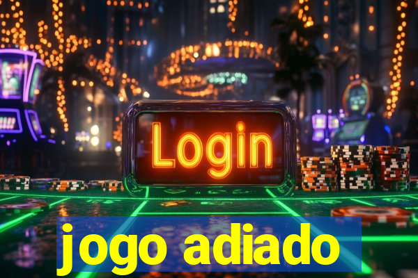 jogo adiado