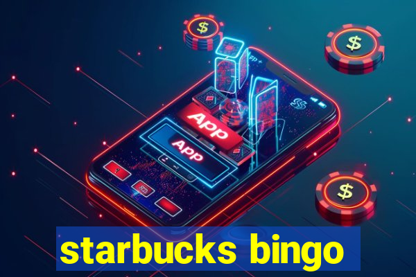 starbucks bingo