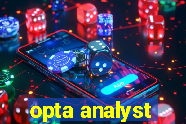 opta analyst