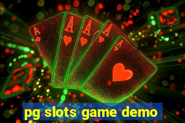 pg slots game demo